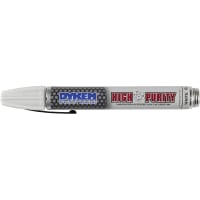 DYKEM Paint Marker, High Purity, 44, White, Medium Tip