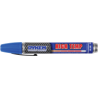 DYKEM Paint Marker, High Temp, 44, Blue, Medium Tip