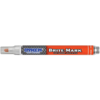 DYKEM Permanent Paint Marker, Orange, Medium Tip, BRITE-MARK 916 Series