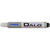 DYKEM Permanent Paint Marker, White, Industrial, Steel Medium Tip, DALO Series