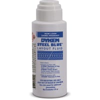 DYKEM Layout Fluid, Blue, Bottle, Felt Tip Applicator, 2 oz., STEEL BLUE Series