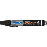 DYKEM Permanent Industrial Marker, NSF, Ink-Based, Black, Medium Tip, SAFE-MARK Serie