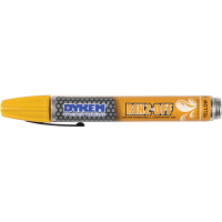 DYKEM Temporary Ink Marker, Water Removable, Yellow, Broad Tip, RINZ-OFF 44 Series