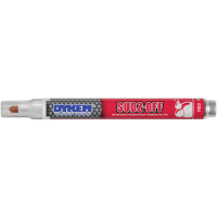 DYKEM Removable Marker, Red, Medium Tip, SUDZ-OFF 916 Series