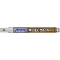 DYKEM Permanent Paint Marker, Gold, Medium Tip, BRITE-MARK 916 Series