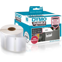 Dymo LW DURABLE Labels 2-1/4" X 1-1/4" (57MM X 32MM)