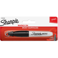 Dymo Sharpie Mini Permanent Marker Black Keychain, Black