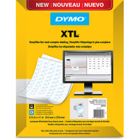 Dymo DYMO XTL 1" x 4" (24 mm x 103 mm) Laminated Wire/Cable Wrap Sheet Labels