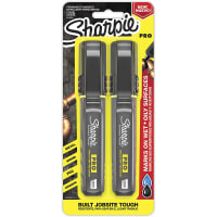 Dymo Sharpie PRO CHISEL 2CD BLACK