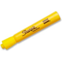 Dymo Highlighter, Yellow, Marker Tip Chisel, Barrel Type Wide