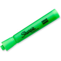 Dymo Sharpie Tank Style Highlighters, Chisel Tip, Green