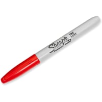 Dymo Sharpie Fine Point Permanent Marker, AP Certified, Red