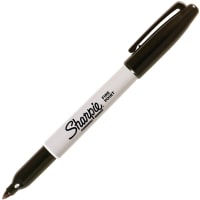 Dymo Sharpie Permanent Marker, Fine Point, Black