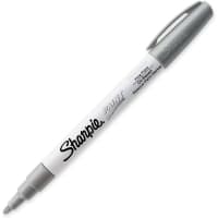 Dymo Sharpie Oil-Based Paint Marker, Fine Point, Silver