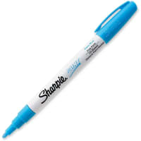 Dymo Sharpie Oil-Based Paint Marker, Fine Point, Aqua