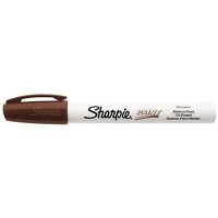 Dymo Sharpie Permanent Paint Marker Medium Point Brown