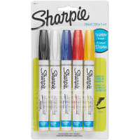 Dymo Sharpie Water-Based Poster Paint Marker, Assorted Colors