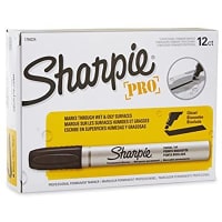 Dymo Sharpie Pro Chisel Tip Industrial Strength Permanent Marker, 