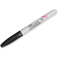 Dymo Sharpie Fine Point Pink Ribbon Permanent Marker, Black