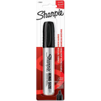 Dymo Sharpie Pro King Size Permanent Marker, Chisel Tip, Black