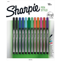 Dymo Sharpie Pen Stylo, Fine Point, Assorted Colors