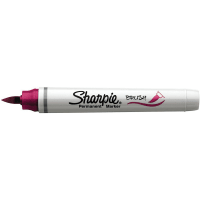 Dymo Sharpie Brush Tip Permanent Marker, Magenta