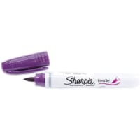 Dymo Sharpie Brush Tip Permanent Marker, Purple