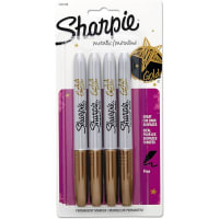 Dymo Sharpie Metallic Permanent Markers, Gold