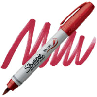 Dymo Sharpie Brush Tip Marker, Red