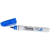 Dymo Sharpie Brush Tip Marker, Blue