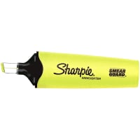 Dymo Sharpie Clear View Tank Highlighter, Yellow