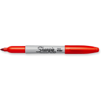 Dymo Sharpie Permanent Markers, Fine Point, Optic Orange