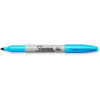 Dymo Sharpie Permanent Markers, Fine Point, Nano Blue