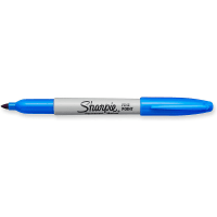 Dymo Sharpie Permanent Markers, Fine Point, Techno Blue