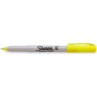 Dymo Sharpie Color Burst Permanent Markers, Ultra-Fine Point, Yellow