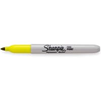 Dymo Sharpie Color Burst Permanent Markers, Fine Point, Yellow