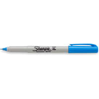 Dymo Sharpie Color Burst Permanent Markers, Ultra-Fine Point, Blue