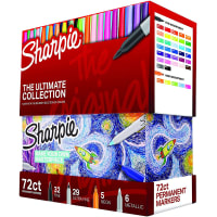 Dymo Sharpie Permanent Markers, Fine/Ultra Fine Points, Assorted Colors