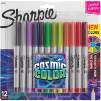 Dymo Sharpie Permanent Markers, Ultra-Fine Point, Cosmic Color