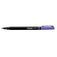 Dymo Sharpie Brush Tip Pens, Fine Brush Tip, Purple