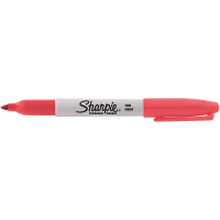 Dymo Sharpie Fine Point Permanent Marker, Solar Flare Red