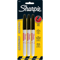 Dymo Retractable Sharpie Fine pt., Industrial style, Black