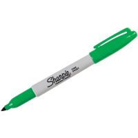 Dymo Sharpie Permanent Marker, Fine Point, Green