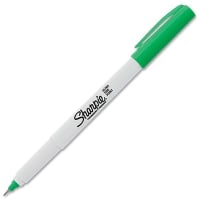 Dymo Sharpie Pen Permanent Marker, Ultra Fine Point, Green