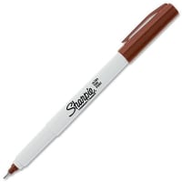 Dymo Sharpie Pen Permanent Marker, Ultra Fine Point, Brown