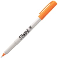 Dymo Sharpie Permanent Markers, Ultra Fine Tip, Orange