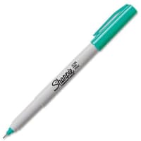 Dymo Sharpie Permanent Marker, Ultra Fine Marker Point, Aqua Ink