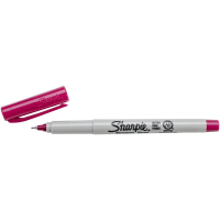 Dymo Sharpie Permanent Marker, Ultra Fine Marker Point, Berry Ink