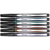 Dymo Sharpie Plastic Point Stick Permanent Water Resistant Pen, Assorted Fine