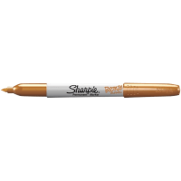 Dymo Sharpie Metallic Fine Point Permanent Marker, Metallic Bronze